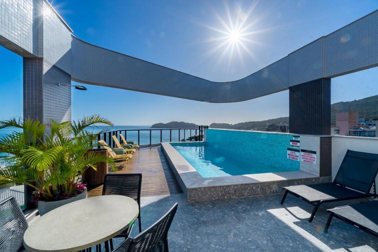 Confortavel Loft Em Condominio Com Piscina Bombinhas Exterior photo